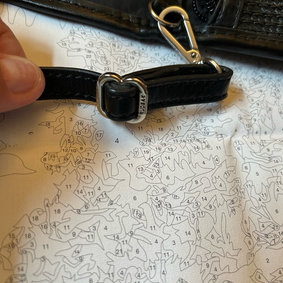 Rudsak straw clutch. - Picture 3 of 7